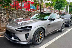 Xiaomi YU7 fitted with Makstton FG FK07R wheels, installation view 4