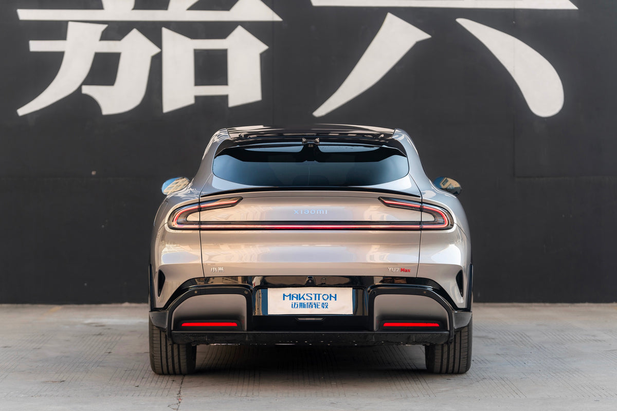 Xiaomi YU7 fitted with Makstton FG FK07RL wheels, installation view 5