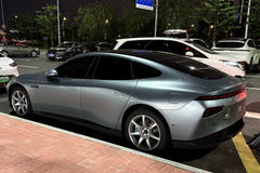 Xpeng P7 fitted with Makstton FF MR7 wheels, installation view 4