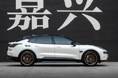 Zeekr 001 fitted with Makstton FF FK08 wheels, installation view 1