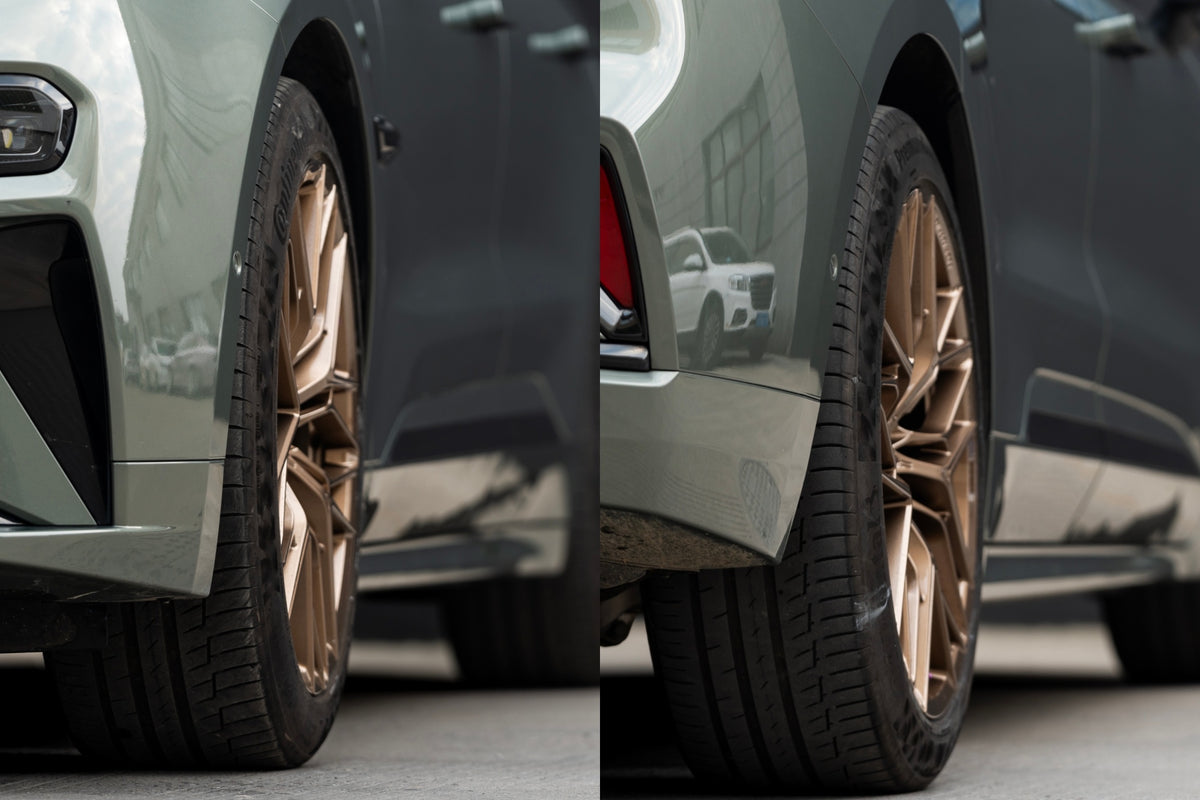 Zeekr 001 fitted with Makstton FF FK08 wheels, installation view 7