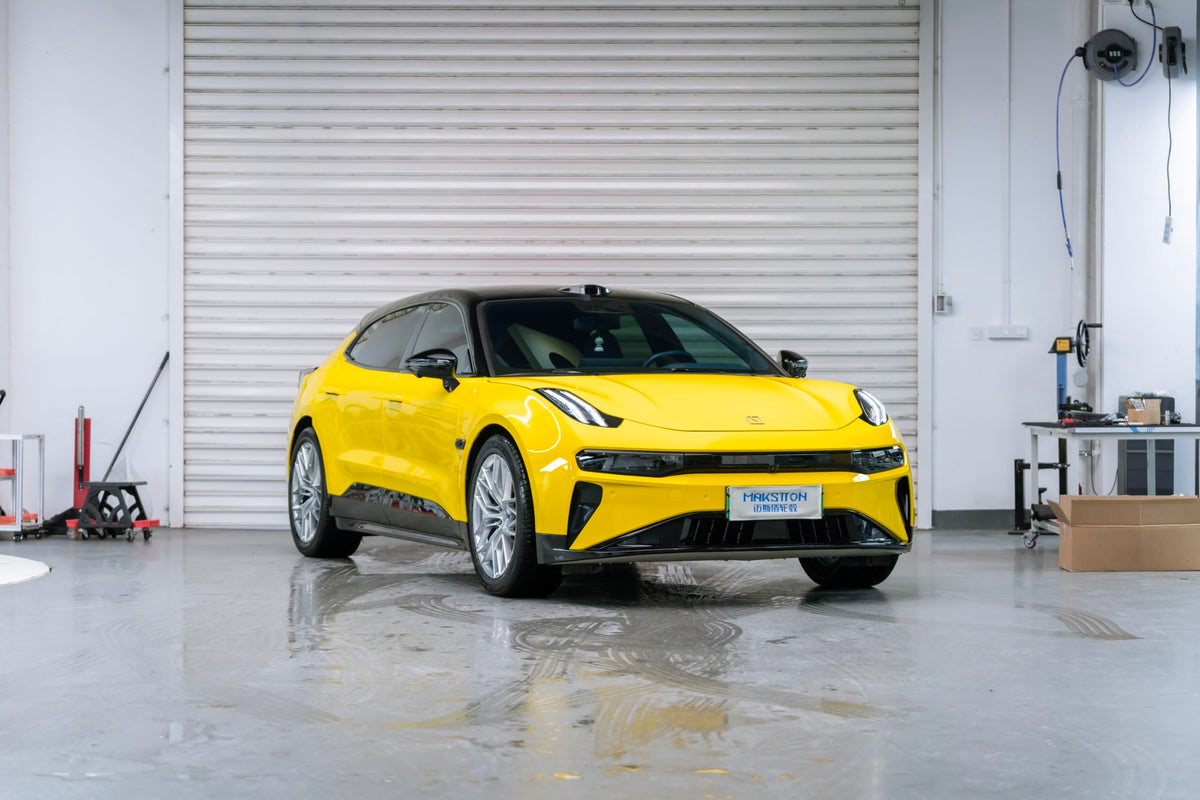 Zeekr 001 fitted with Makstton FF FK08 wheels, installation view 4