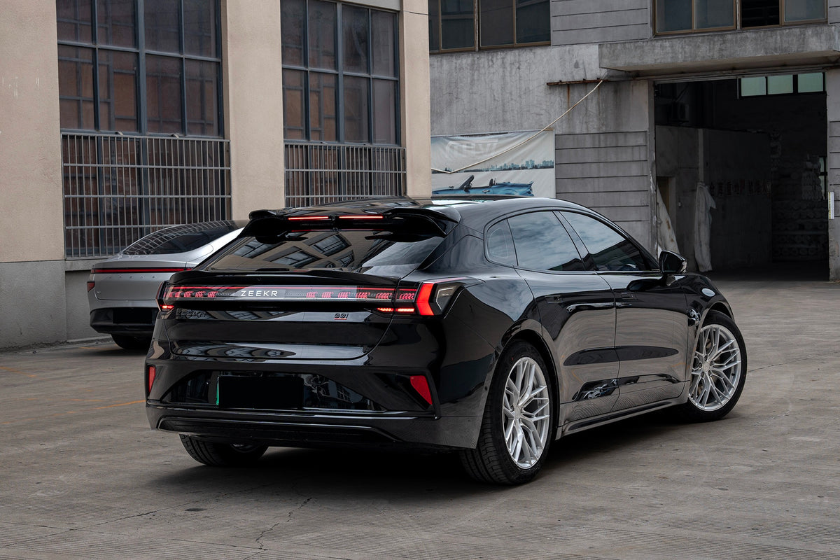 Zeekr 001 fitted with Makstton FG FK08 wheels, installation view 5