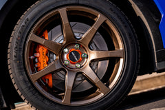 Zeekr X fitted with Makstton FF MR7 wheels, installation view 3