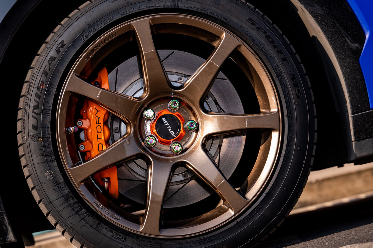 Zeekr X fitted with Makstton FF MR7 wheels, installation view 3