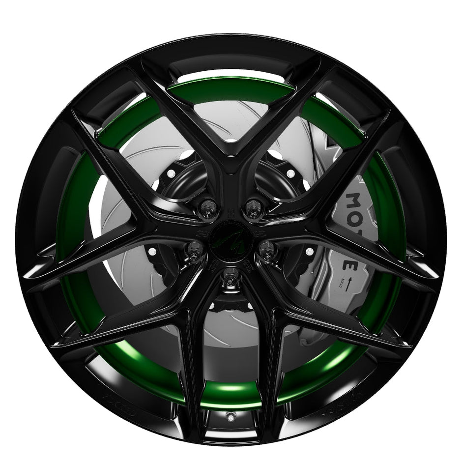 Interactive 3D model of the Makstton FG FK07RS custom forged monoblock wheel