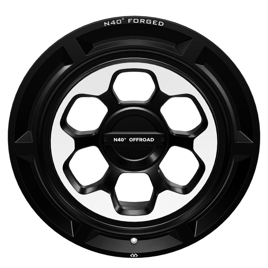 Makstton N40° FG HV6 custom-forged off-road wheel 3D model